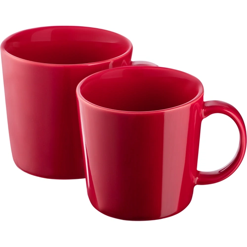 Кружка Valotti Medio, красная Кружка Valotti Medio, красная