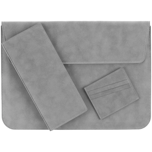 Дорожный органайзер Nubuk, светло-серый Дорожный органайзер Nubuk, светло-серый