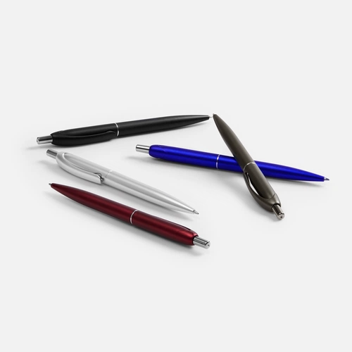 Ручка шариковая Bright Spark, черный металлик Ручка шариковая Bright Spark, черный металлик