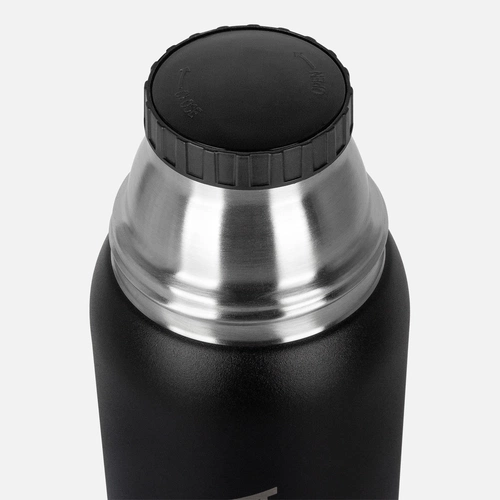 Термос Relaxika 750 со стикерпаком, черный Термос Relaxika 750 со стикерпаком, черный