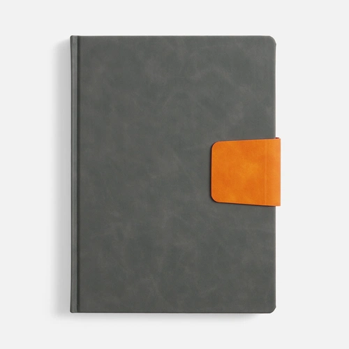Ежедневник Grande Strap на заказ, датированный, серый Ежедневник Grande Strap на заказ, датированный, серый