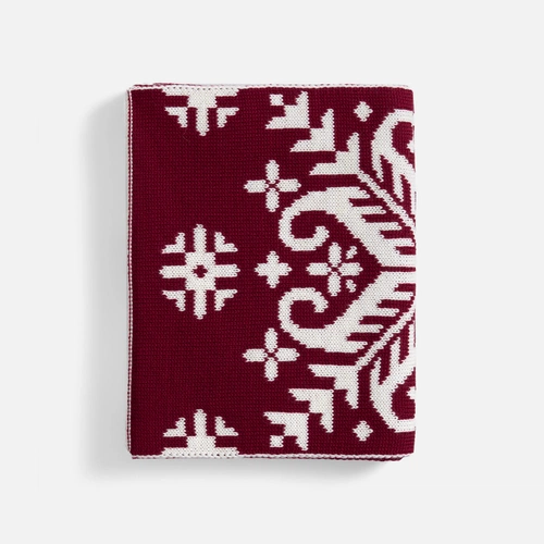 Шарф Wintertude M, красный с белым Шарф Wintertude M, красный с белым