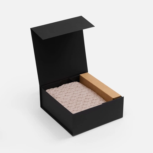 Коробка складная Quadra Fold, черная Коробка складная Quadra Fold, черная