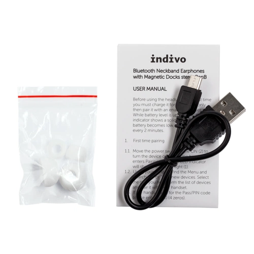 Bluetooth наушники stereoBand, ver.2, черные Bluetooth наушники stereoBand, ver.2, черные