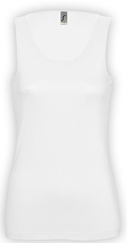 Майка женская Jane 150, белая Майка женская Jane 150, белая