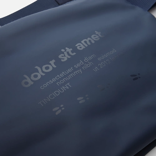 Поясная сумка Traffic, синяя с нанесением и кастомизацией Поясная сумка Traffic, синяя с нанесением и кастомизацией