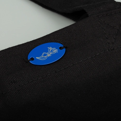 Холщовая сумка Avoska, черная с нанесением и кастомизацией