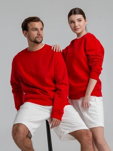 Свитшот унисекс King, красный Свитшот унисекс King, красный