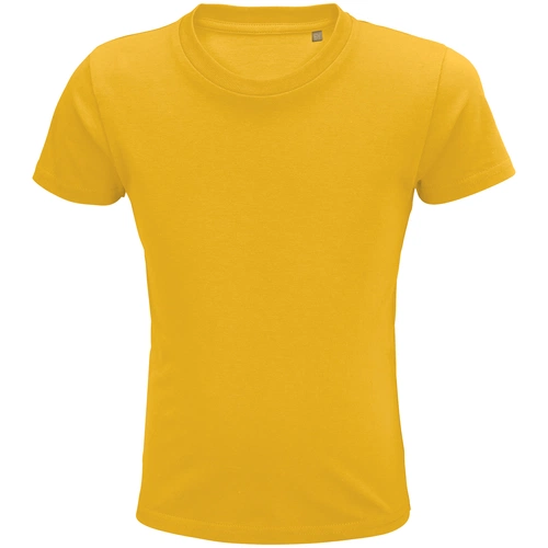 Футболка детская Pioneer Kids, желтая Футболка детская Pioneer Kids, желтая