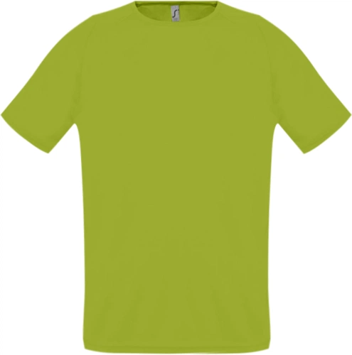 Футболка унисекс Sporty 140, зеленое яблоко Футболка унисекс Sporty 140, зеленое яблоко