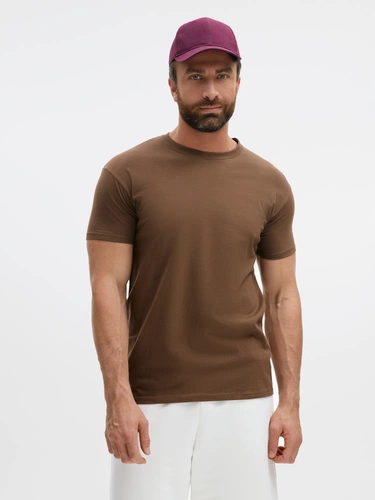 Футболка Imperial 190, коричневая Футболка Imperial 190, коричневая