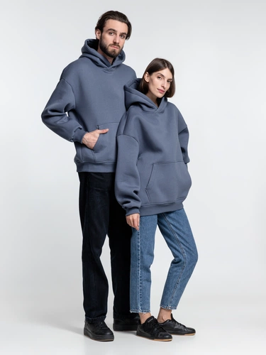 Худи Kulonga Oversize, темно-серое Худи Kulonga Oversize, темно-серое