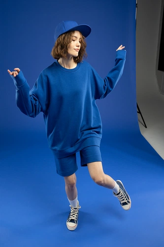 Свитшот унисекс S2, синий Свитшот унисекс S2, синий