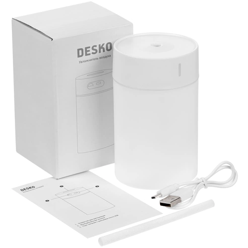 Настольный увлажнитель Desko, белый Настольный увлажнитель Desko, белый