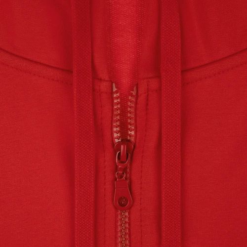 Толстовка на молнии с капюшоном Siverga 2.0, красная Толстовка на молнии с капюшоном Siverga 2.0, красная