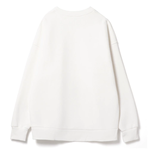 Свитшот оверсайз унисекс True Self, молочно-белый Свитшот оверсайз унисекс True Self, молочно-белый