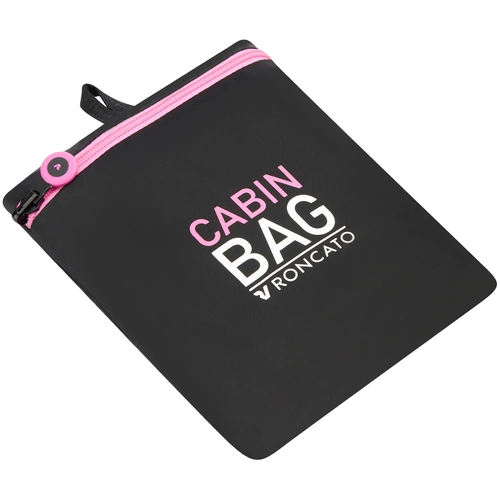 Сумка дорожная Compact Neon, черная с розовым Сумка дорожная Compact Neon, черная с розовым