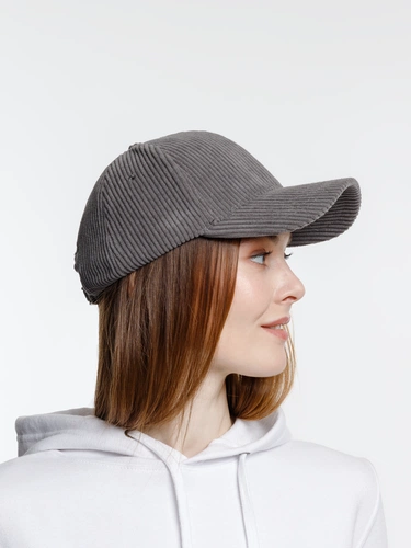 Бейсболка Soft Core, серая Бейсболка Soft Core, серая