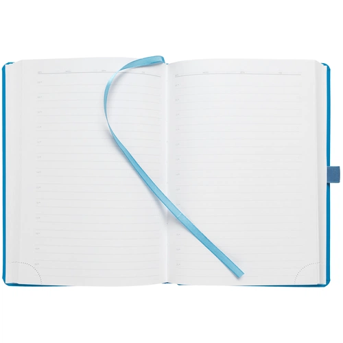 Ежедневник Favor Metal, недатированный, голубой Ежедневник Favor Metal, недатированный, голубой