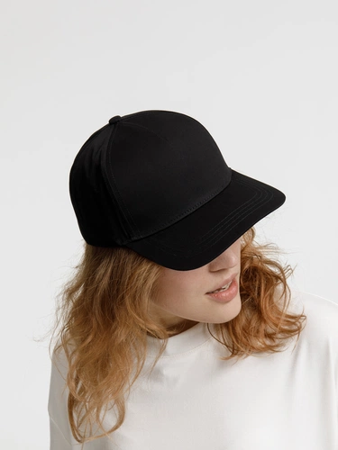 Бейсболка Seguro, черная Бейсболка Seguro, черная