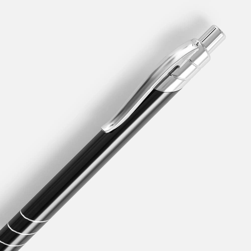 Ручка шариковая Undertone Metallic, черная Ручка шариковая Undertone Metallic, черная