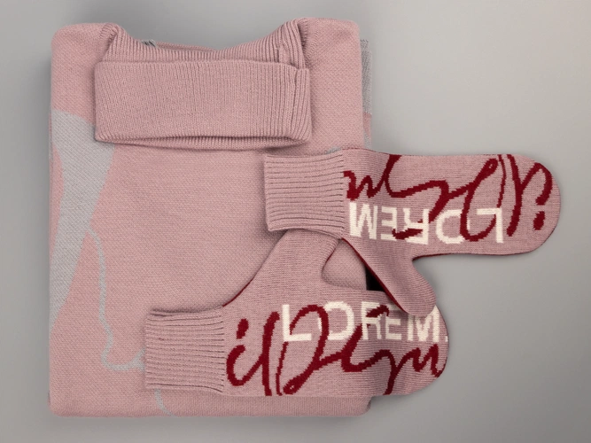 Варежки на заказ Mani, полушерсть Варежки на заказ Mani, полушерсть