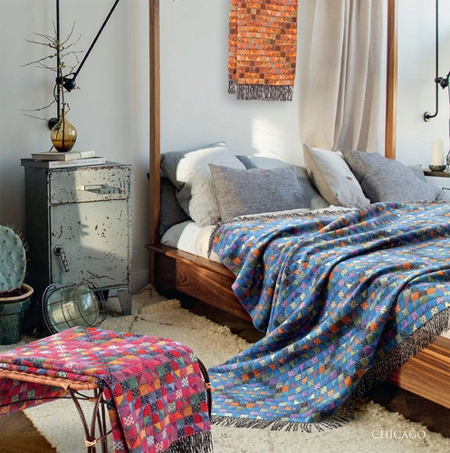 Плед Chicago, зеленый Плед Chicago, зеленый