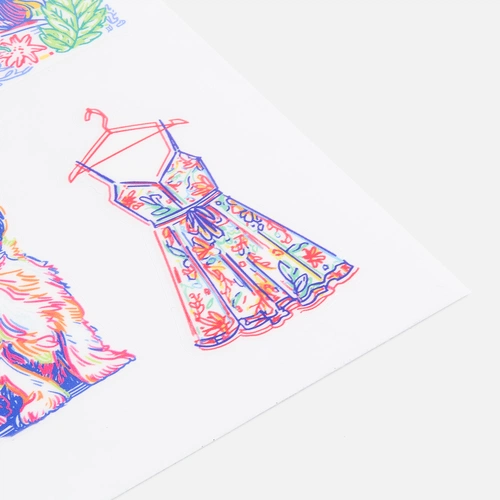 Стикерпак UV-DTF Thematik, для женщин Стикерпак UV-DTF Thematik, для женщин