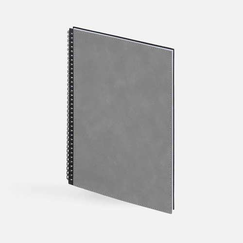 Ежедневник Notera Maxi, недатированный, серый Ежедневник Notera Maxi, недатированный, серый