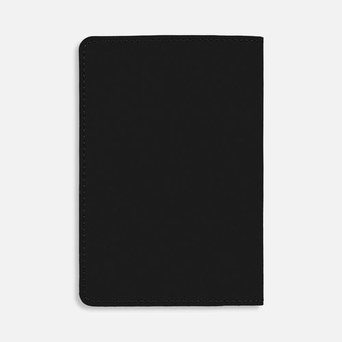 Обложка для паспорта Alaska, черная Обложка для паспорта Alaska, черная