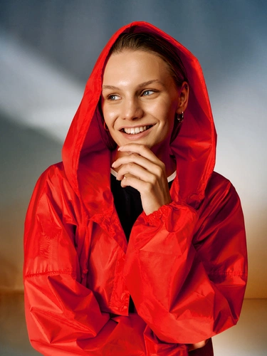 Дождевик унисекс Rainman, красный Дождевик унисекс Rainman, красный