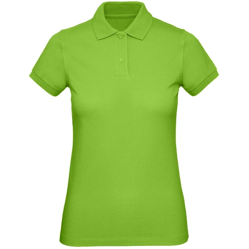 Рубашка поло женская Inspire, зеленое яблоко Рубашка поло женская Inspire, зеленое яблоко