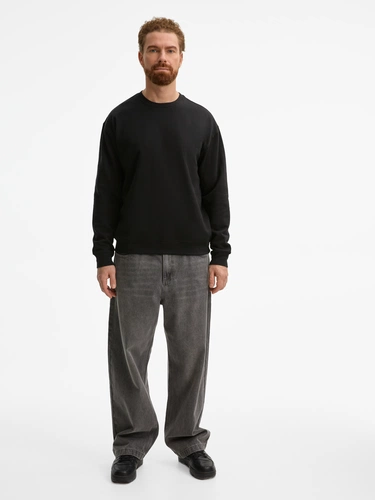 Свитшот унисекс Columbia, черный Свитшот унисекс Columbia, черный