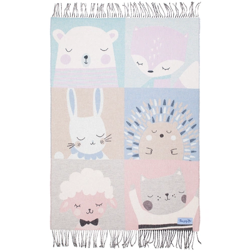 Плед детский Zoo, голубой Плед детский Zoo, голубой