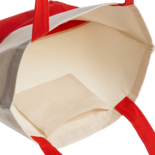 Холщовая сумка Shopaholic, красная Холщовая сумка Shopaholic, красная