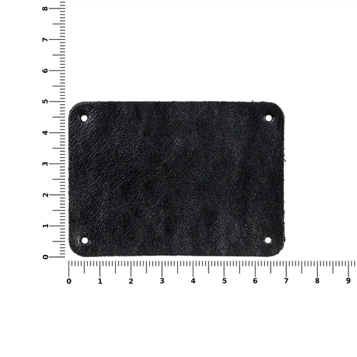 Лейбл кожаный Beta, XL, черный Лейбл кожаный Beta, XL, черный