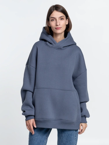Худи Kulonga Oversize, темно-серое Худи Kulonga Oversize, темно-серое