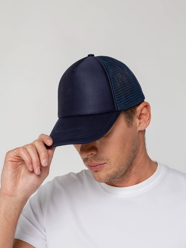 Бейсболка Sunbreaker, темно-синяя Бейсболка Sunbreaker, темно-синяя