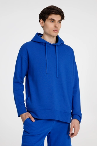 Худи унисекс H2, синее Худи унисекс H2, синее