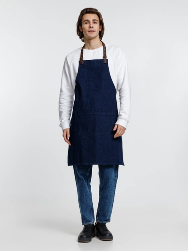 Фартук Denim Team, синий джинс Фартук Denim Team, синий джинс