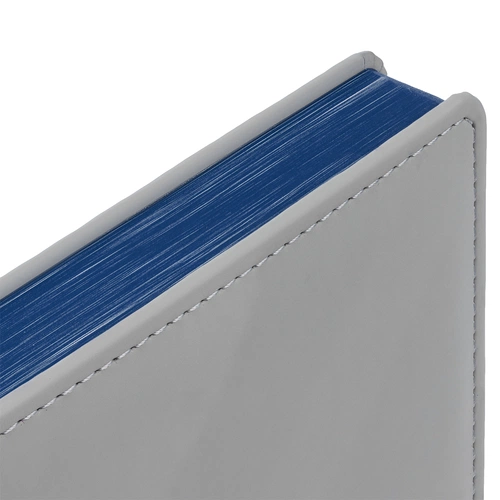 Ежедневник Spain Shall на заказ, недатированный, серый с синим Ежедневник Spain Shall на заказ, недатированный, серый с синим