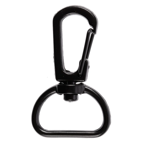 Застежка-карабин Snap Hook, M, черная Застежка-карабин Snap Hook, M, черная