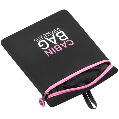 Сумка дорожная Compact Neon, черная с розовым Сумка дорожная Compact Neon, черная с розовым