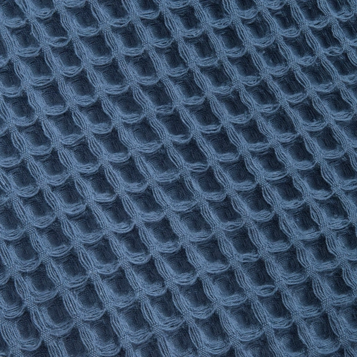 Плед вафельный Elenglect, темно-синий Плед вафельный Elenglect, темно-синий