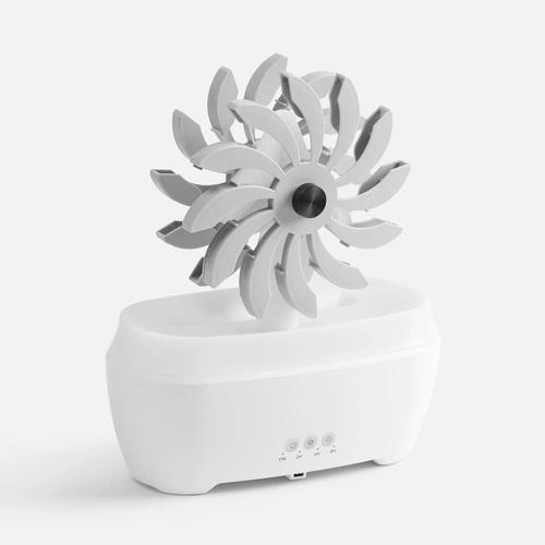 Увлажнитель-ароматизатор Steam Spin, белый с серым Увлажнитель-ароматизатор Steam Spin, белый с серым