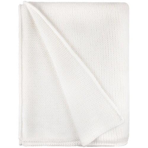 Плед Knitly, белый Плед Knitly, белый