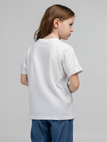 Футболка детская Regent Kids 150, белая Футболка детская Regent Kids 150, белая