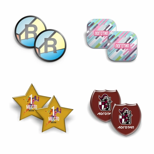 Значки с полимерным покрытием Bete на заказ Значки с полимерным покрытием Bete на заказ
