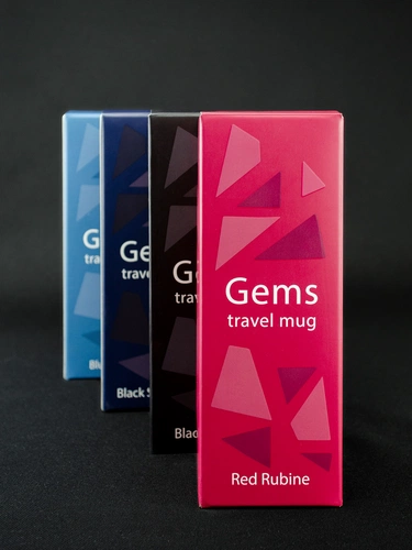 Термостакан Gems Black Morion, черный морион Термостакан Gems Black Morion, черный морион