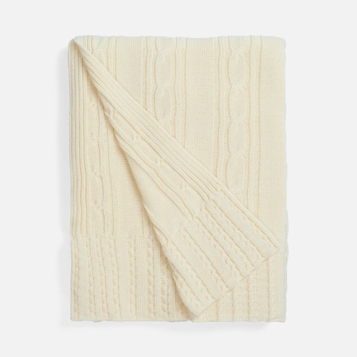 Плед Remitti, белый (молочный) Плед Remitti, белый (молочный)